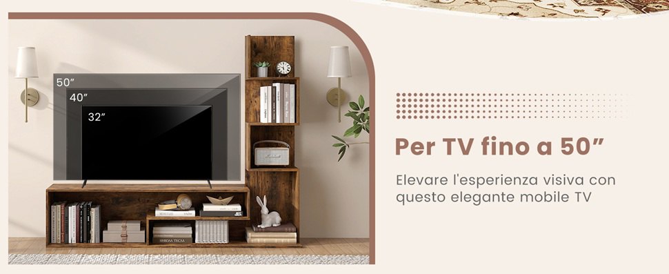 Ampio e Variegato Spazio di Stoccaggio