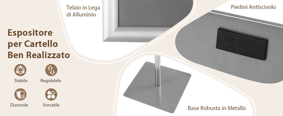 Altezza Regolabile in Modo Flessibile