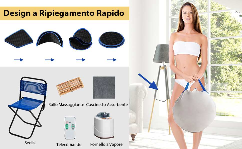 Facile da Trasportare e Accessori Completi