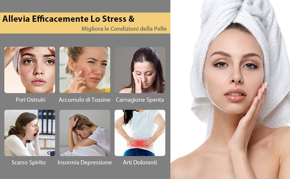 Temperatura Regolabile in 9 Livelli