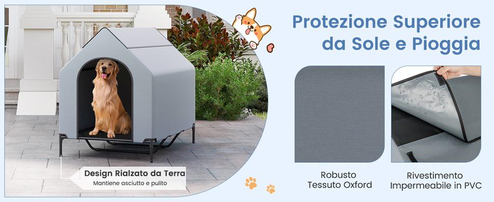 L a cuccia misura 84 x 132 La x 114 cm