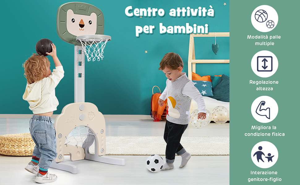 Centro attività 3 in 1