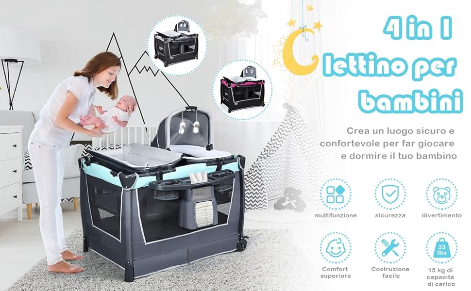 Design 6 in 1 trasformabile