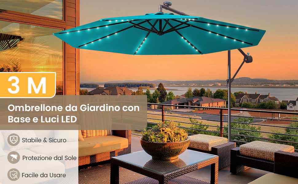 Luci solari a LED