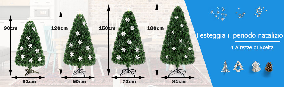 Maison Exclusive - Albero di Natale Artificiale Pop-up Neve Fioccata 200 LED 210cm | Leroy Merlin